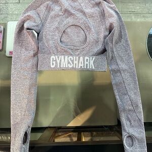 Gymshark Women's Gray Crop Top